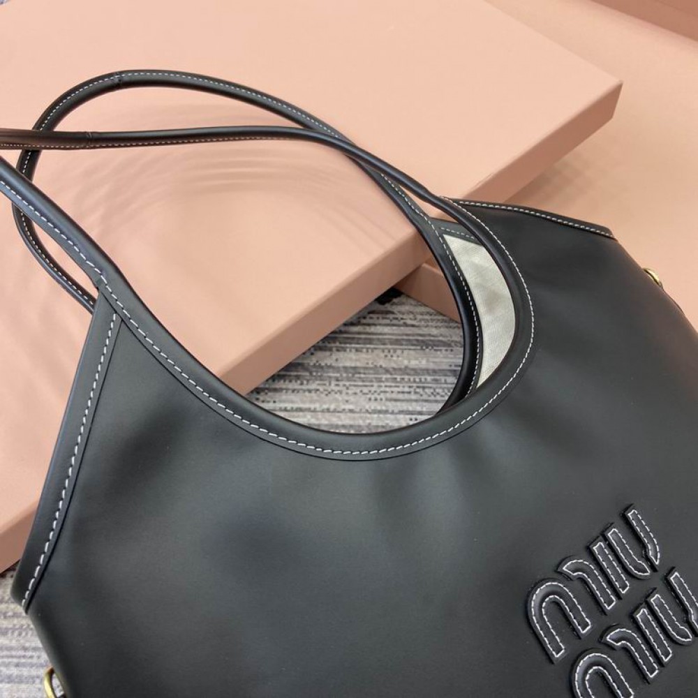 Miu Miu Ivy leather bag tote 35×40cm Bags