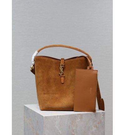 Ysl le 37 suede 26×20×12cm