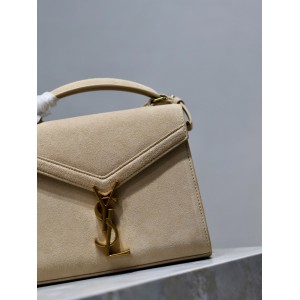 Ysl Cassandra MiniTop-Handle Crossbody Bag in Suede 20×16x7.5cm Bags