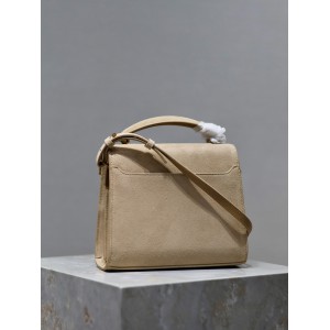 Ysl Cassandra MiniTop-Handle Crossbody Bag in Suede 20×16x7.5cm Bags