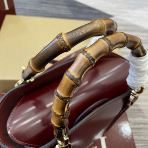 Gucci Mini bamboo top handle tote bag 805832 27x16x14x4,4cm 