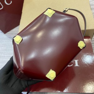 Gucci Mini bamboo top handle tote bag 805832 27x16x14x4,4cm 