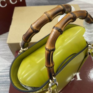 Gucci Mini bamboo top handle tote bag 805832 27x16x14x4,4cm 