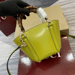 Gucci Mini bamboo top handle tote bag 805832 27x16x14x4,4cm 