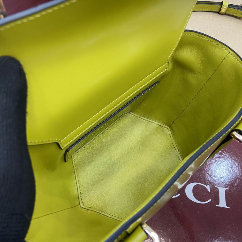Gucci Mini bamboo top handle tote bag 805832 27x16x14x4,4cm 