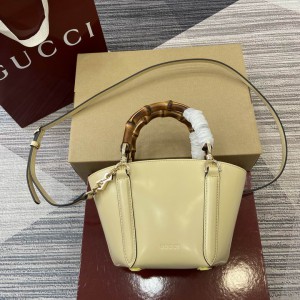 Gucci Mini bamboo top handle tote bag 805832 27x16x14x4,4cm 