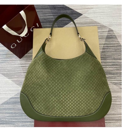 Gucci B medium shoulder bag suede 815924 W49cm x H46cm x D4cm