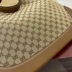 Gucci B medium shoulder bag suede 815924 W49cm x H46cm x D4cm Bags