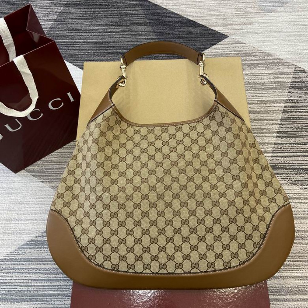 Gucci B medium shoulder bag suede 815924 W49cm x H46cm x D4cm Bags