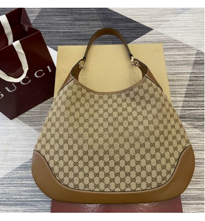 Gucci B medium shoulder bag suede 815924 W49cm x H46cm x D4cm