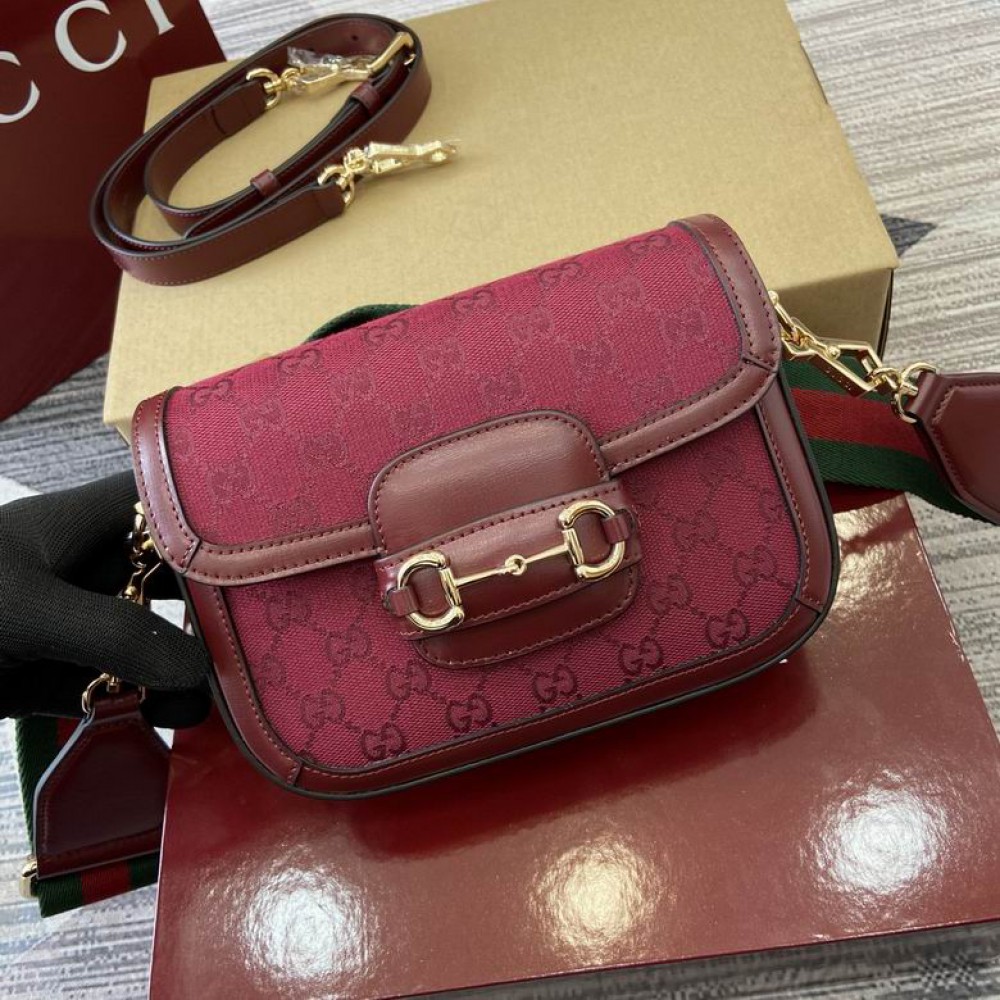 Gucci horsebit 1955 mini bag 20.5x14x5cm Bags