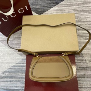 Gucci blondie mini shoulder bag 815700 21.5x11x8cm suede Bags