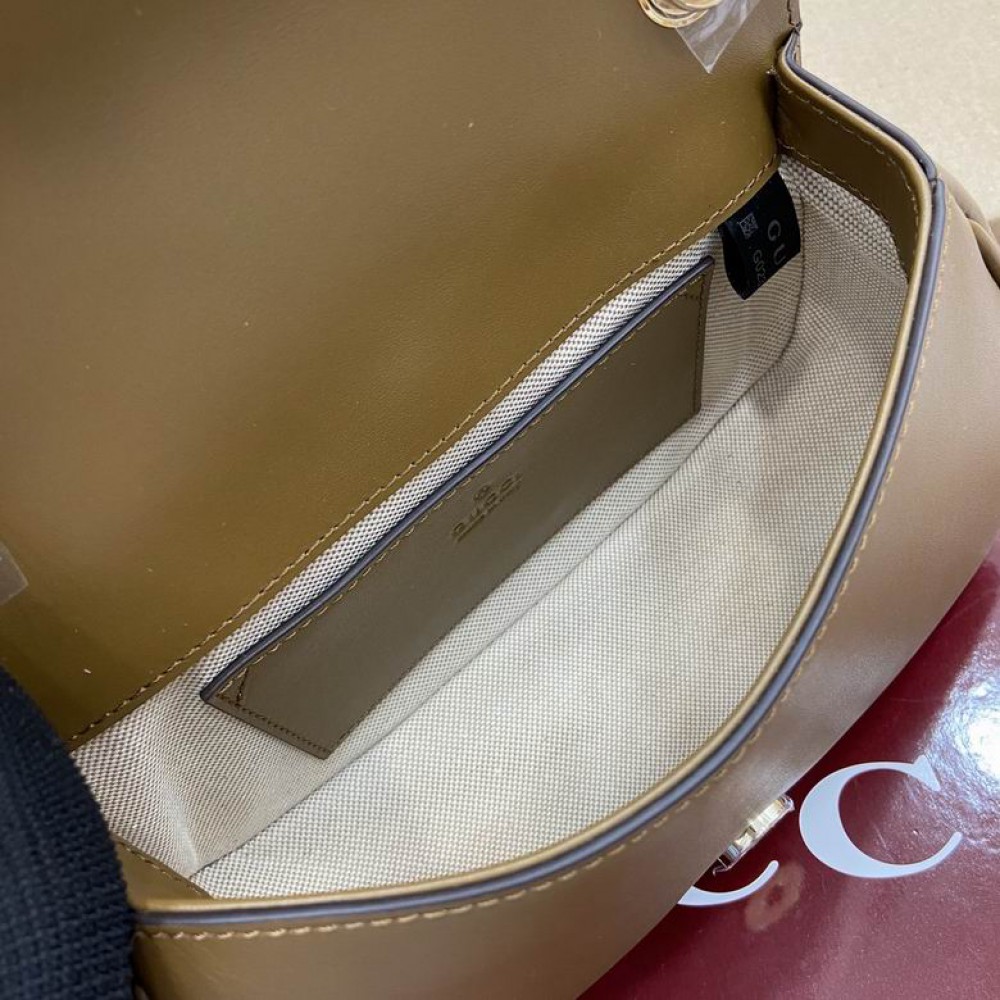 Gucci blondie mini shoulder bag 815700 21.5x11x8cm suede Bags