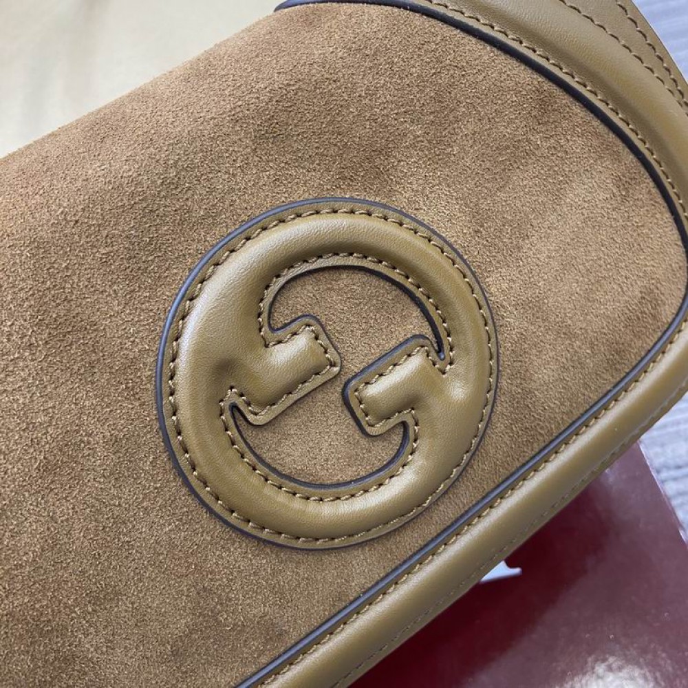 Gucci blondie mini shoulder bag 815700 21.5x11x8cm suede Bags