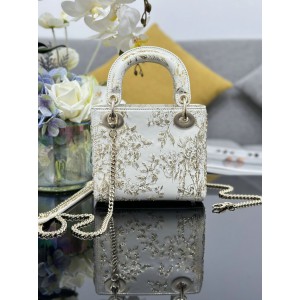 Dior lady mini size 17x15cm Bags