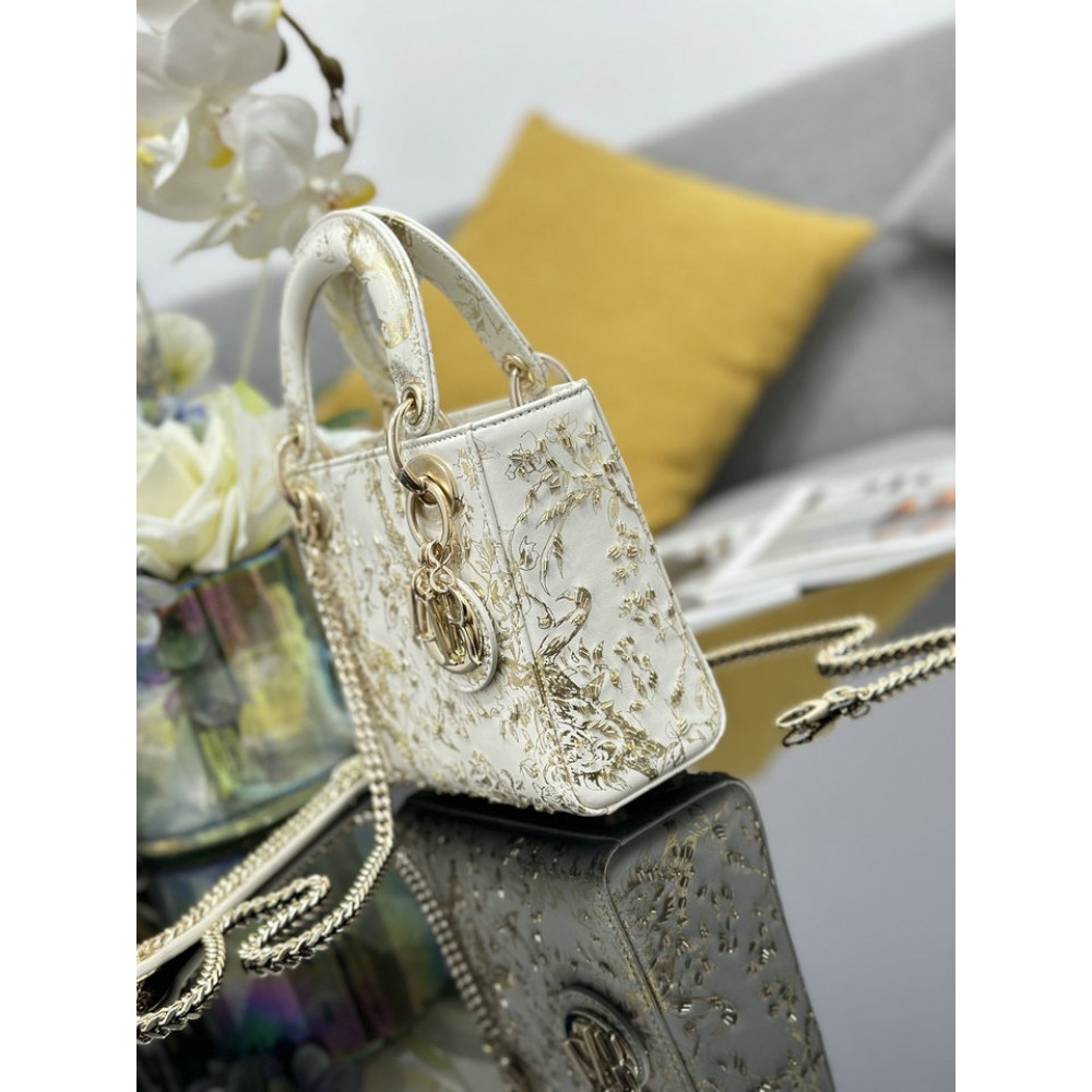 Dior lady mini size 17x15cm Bags