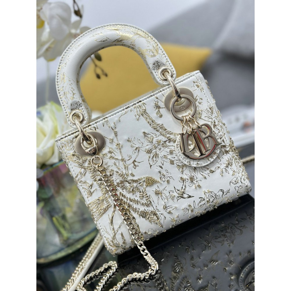 Dior lady mini size 17x15cm Bags