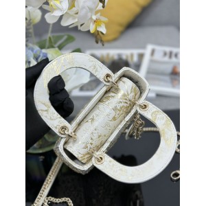 Dior lady mini size 17x15cm Bags