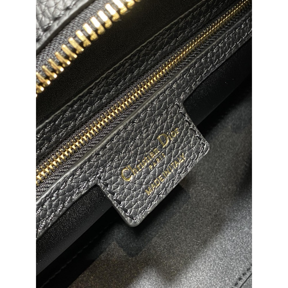 Dior Lady D-Sire bag Black Taurillon Leather 30 x 20 x 13 cm Bags