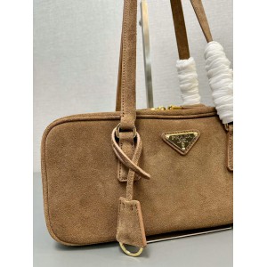 Prada bag 30x14x8.5 cinnamon suede Bags