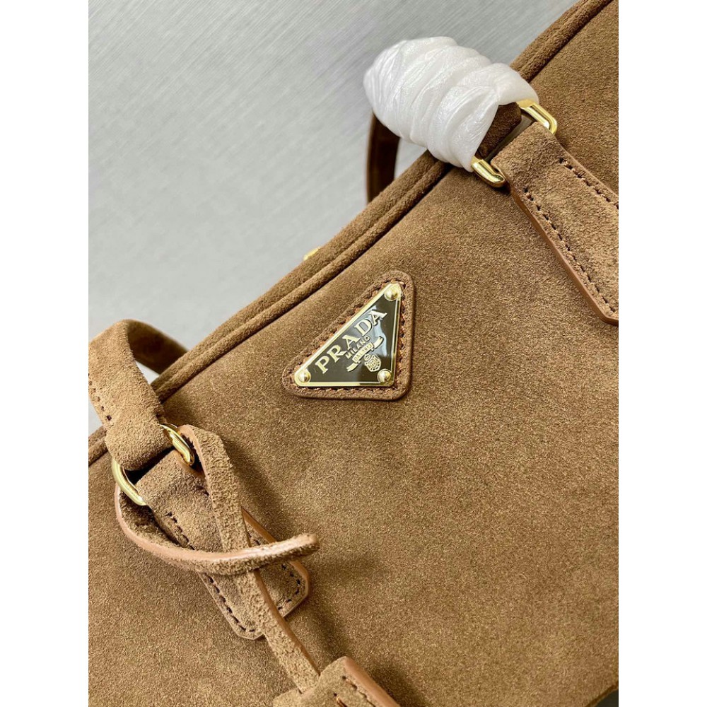 Prada bag 30x14x8.5 cinnamon suede Bags