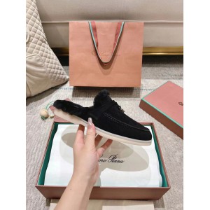 Loro Piana summer walks half slipper fur 35-45 Shoes