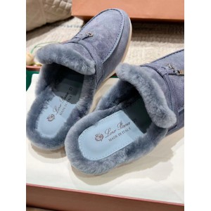 Loro Piana summer walks half slipper fur 35-45 Shoes