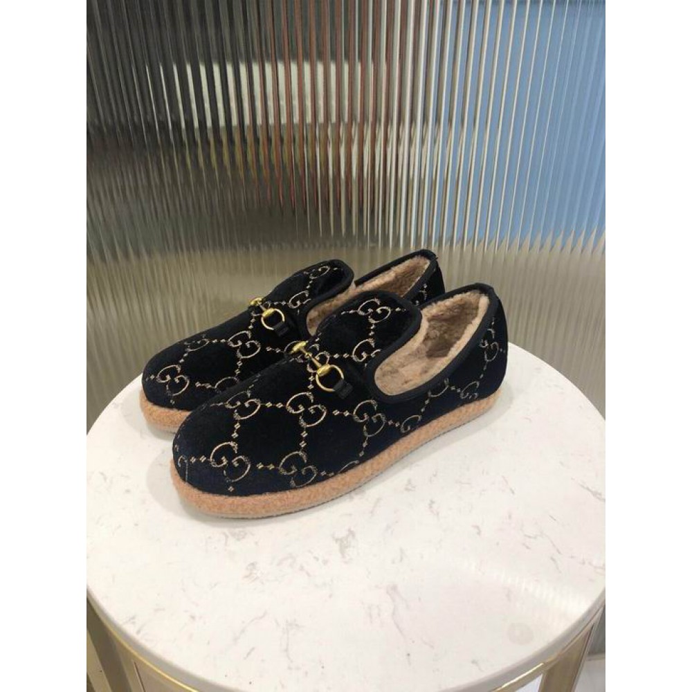 Gucci Horsebit Fria Wool Loafer 35-45 