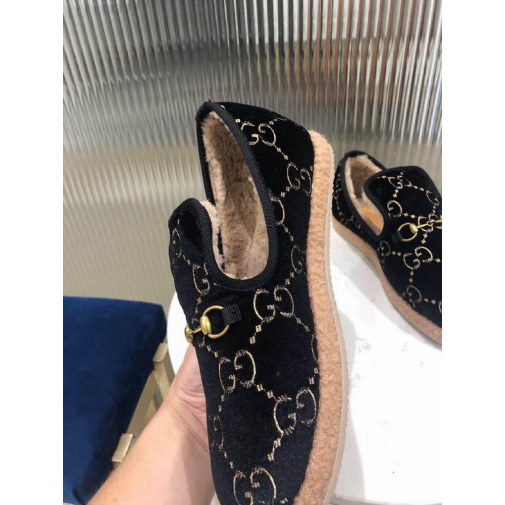 Gucci Horsebit Fria Wool Loafer 35-45 