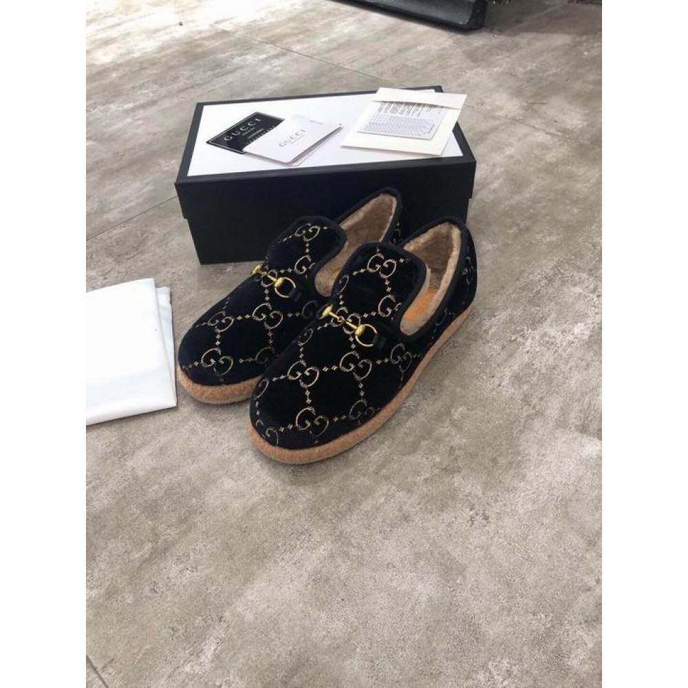 Gucci Horsebit Fria Wool Loafer 35-45 