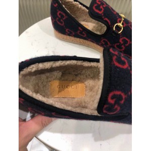 Gucci Horsebit Fria Wool Loafer 35-45 