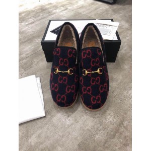 Gucci Horsebit Fria Wool Loafer 35-45 