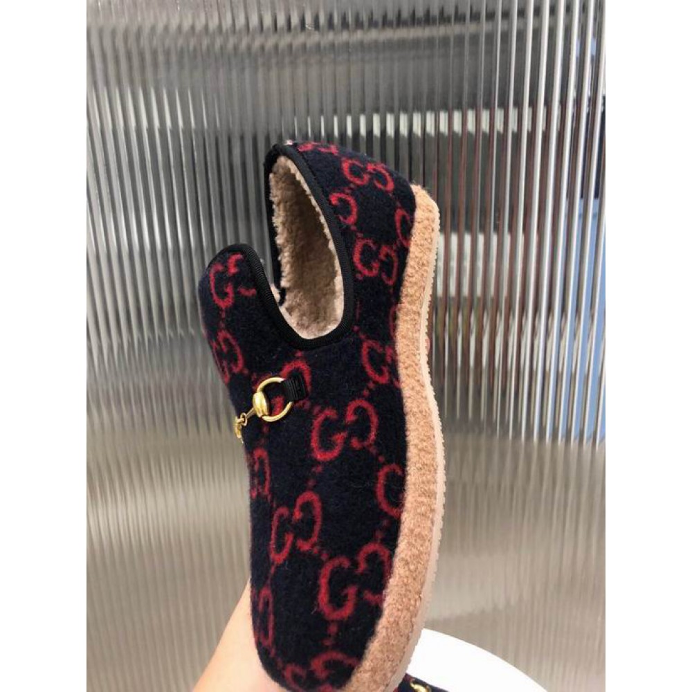 Gucci Horsebit Fria Wool Loafer 35-45 
