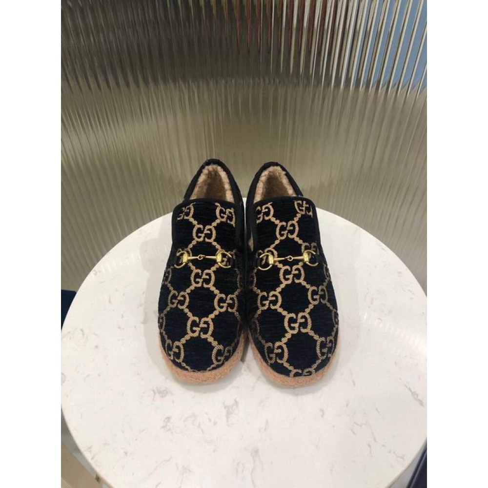 Gucci Horsebit Fria Wool Loafer 35-45 