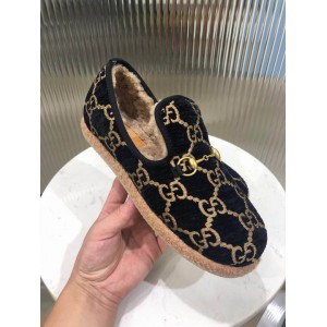 Gucci Horsebit Fria Wool Loafer 35-45 