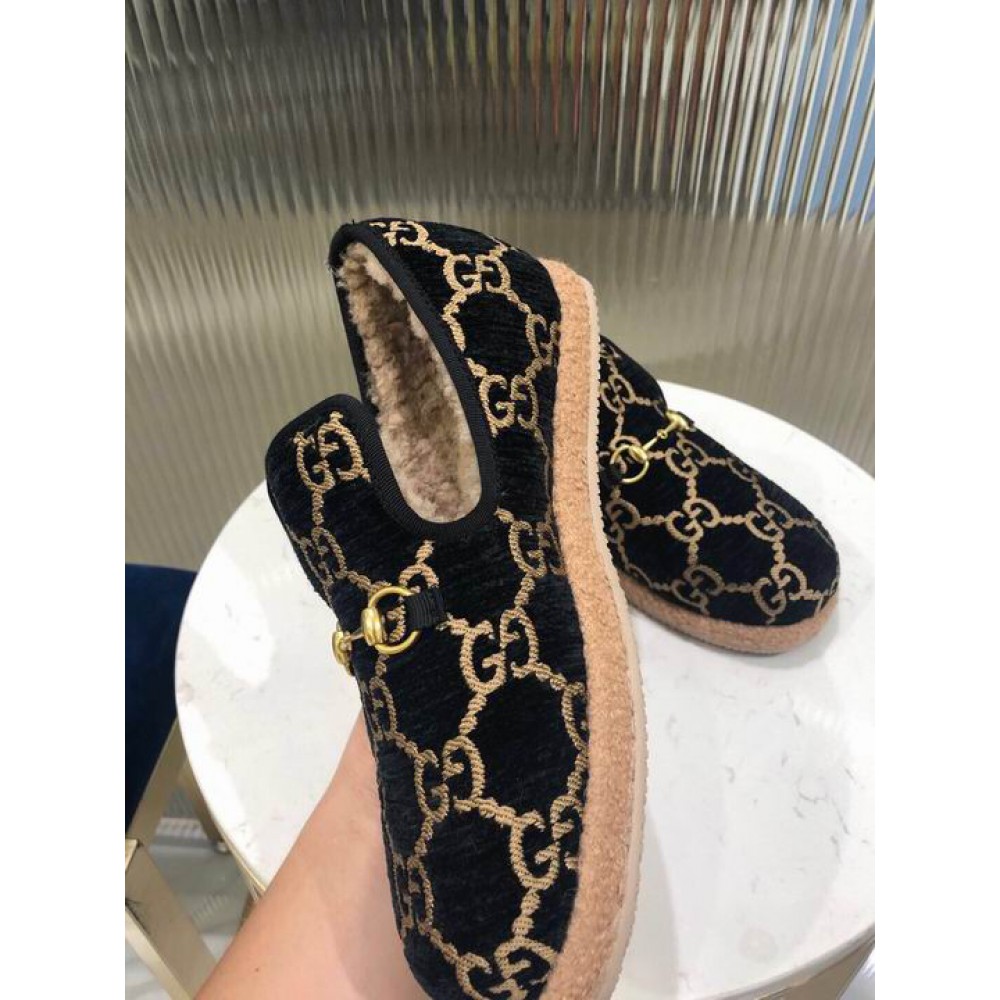 Gucci Horsebit Fria Wool Loafer 35-45 