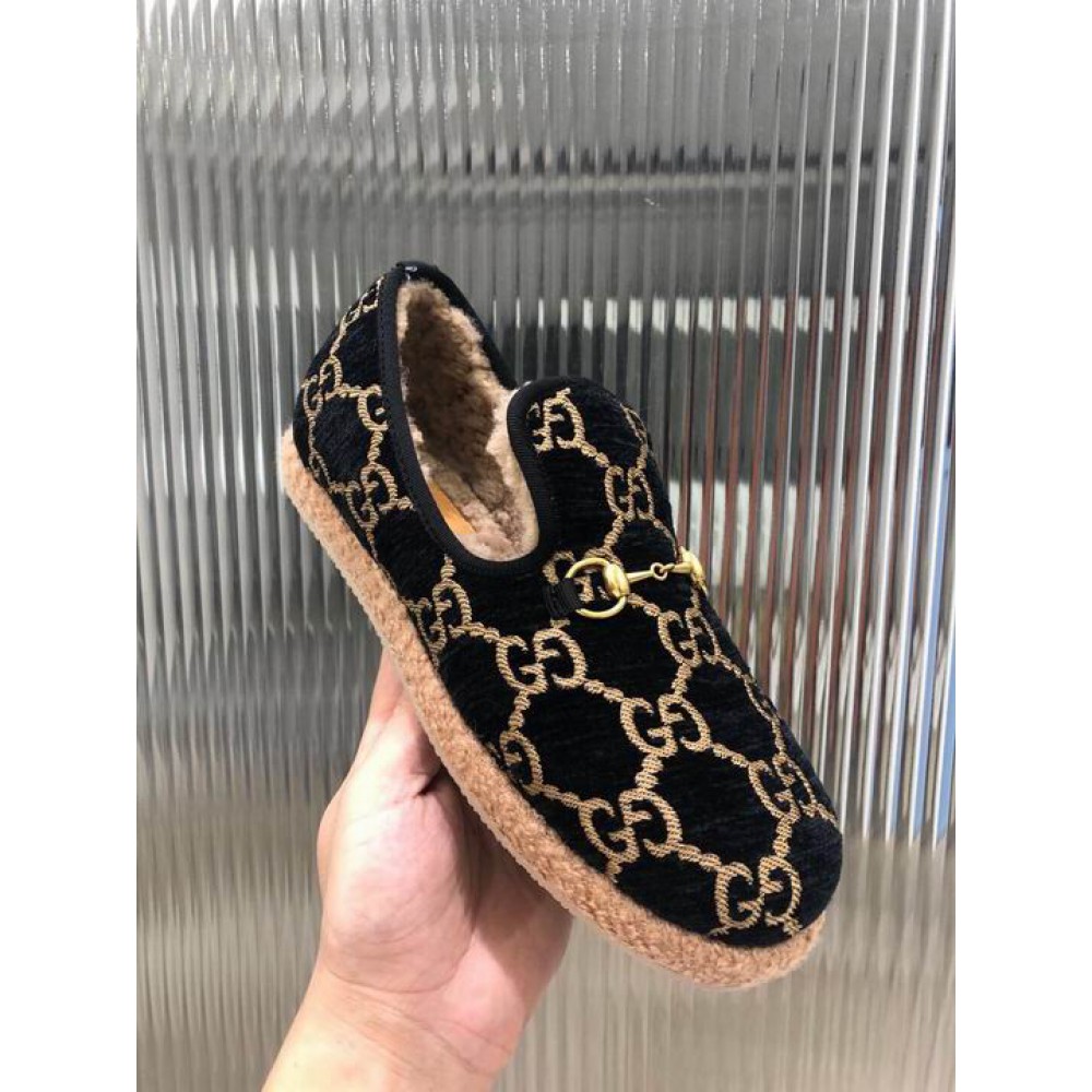 Gucci Horsebit Fria Wool Loafer 35-45 