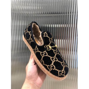 Gucci Horsebit Fria Wool Loafer 35-45 