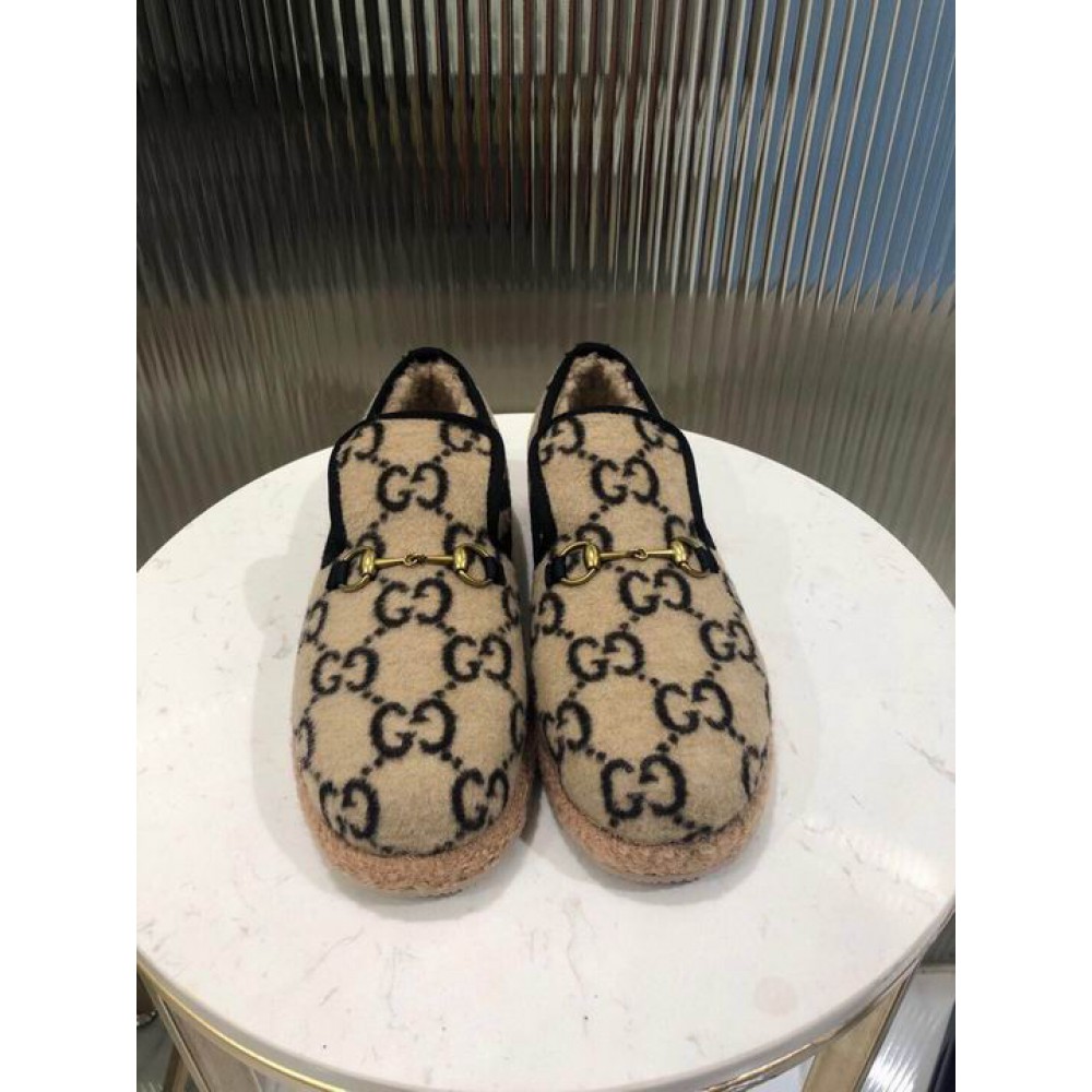 Gucci Horsebit Fria Wool Loafer 35-45 