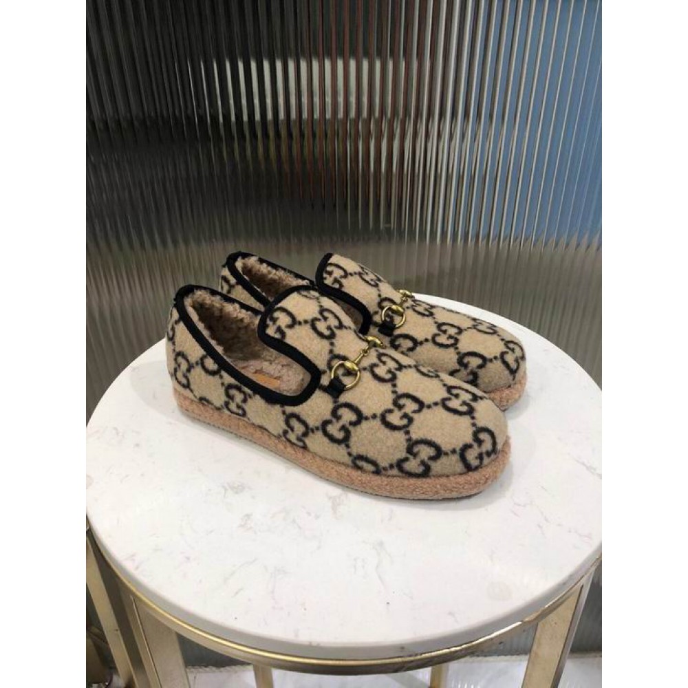 Gucci Horsebit Fria Wool Loafer 35-45 