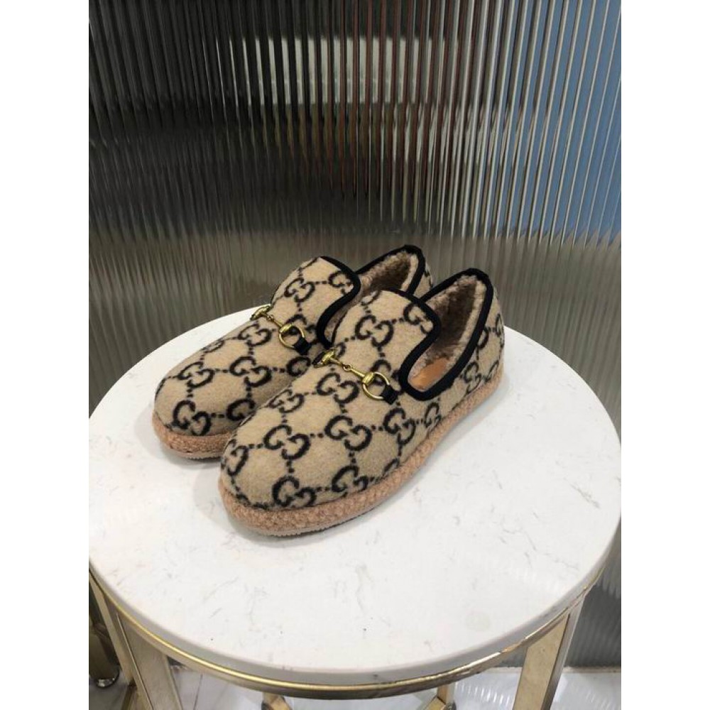 Gucci Horsebit Fria Wool Loafer 35-45 