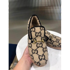 Gucci Horsebit Fria Wool Loafer 35-45 