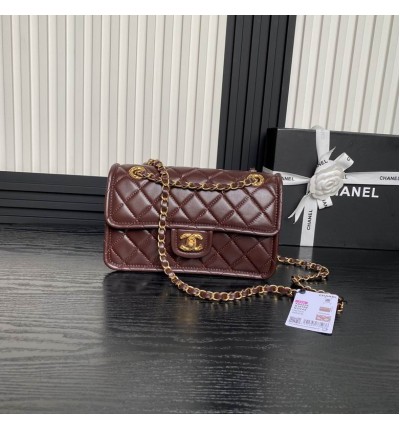 Chanel classic flap bag 15.5x24.5x7cm
