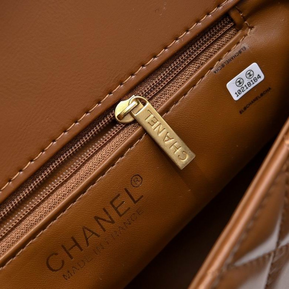 Chanel classic flap bag shearling 16x23.5x7.5cm Bags