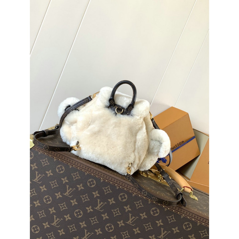 Lv M11919 Nano Teddy Backpack 16.5 x 13 x 25 cm 