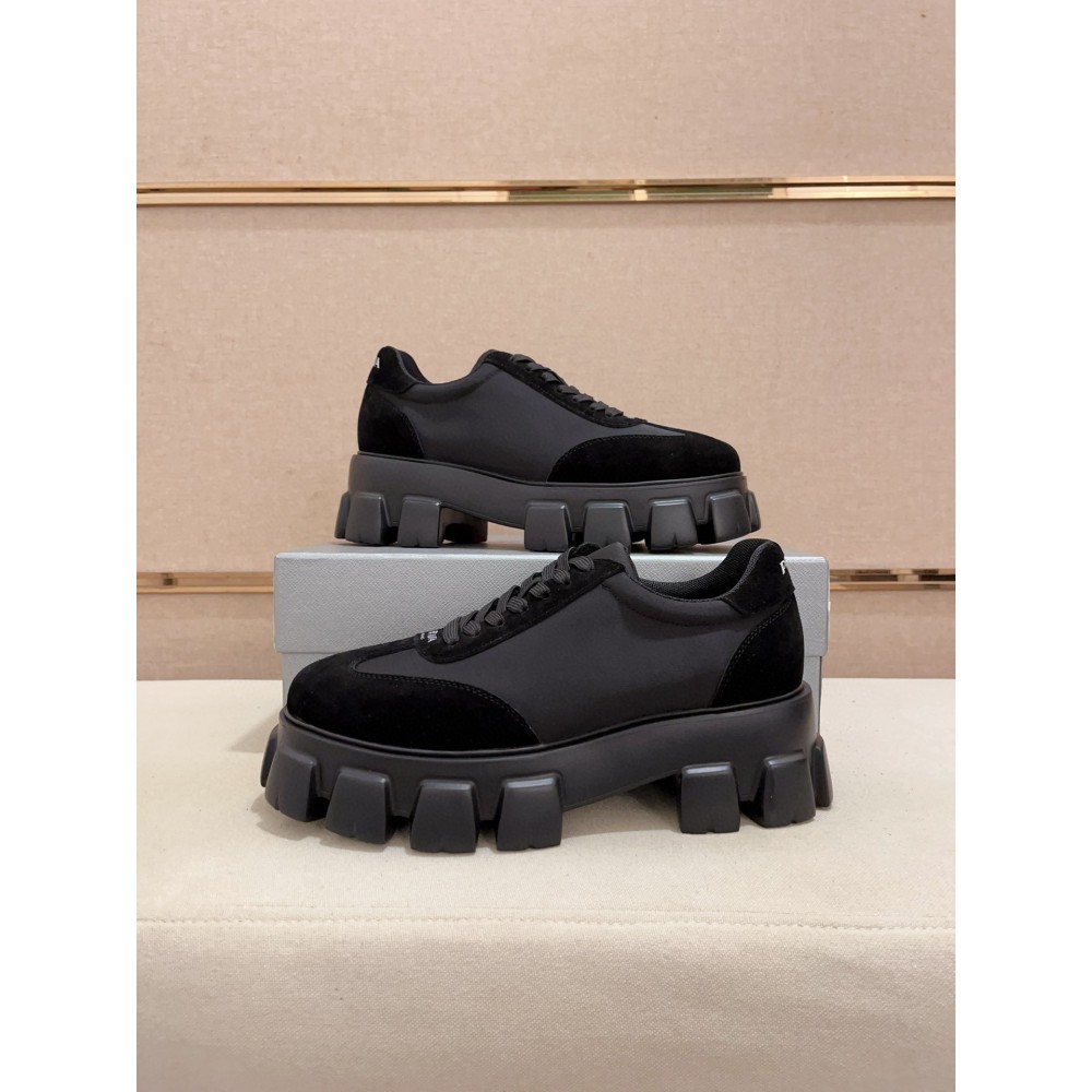 Prada monolith lace up derby sneakers 36-45 Shoes