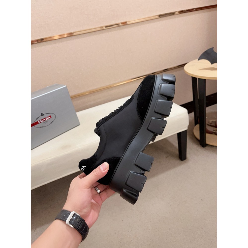 Prada monolith lace up derby sneakers 36-45 Shoes