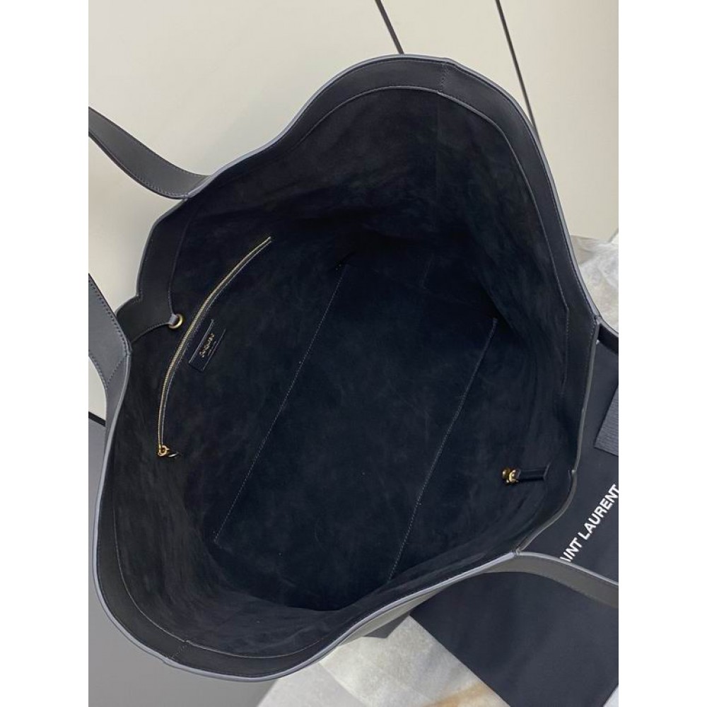 Ysl Y tote in leather 37 X 32 X 7–22 CM Bags