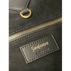 Ysl Y tote in leather 37 X 32 X 7–22 CM Bags