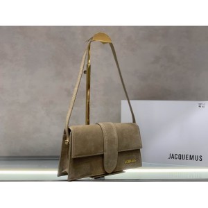 Jacquemus le bambino long 28x13.5x6cm suede Bags